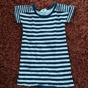 Girl's short t-shirt dress